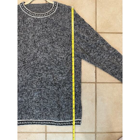 Peruvian Style Aztec Alpaca (?) Sweater Pullover Crewneck - Women's Sz. Large(?) - Picture 5 of 5